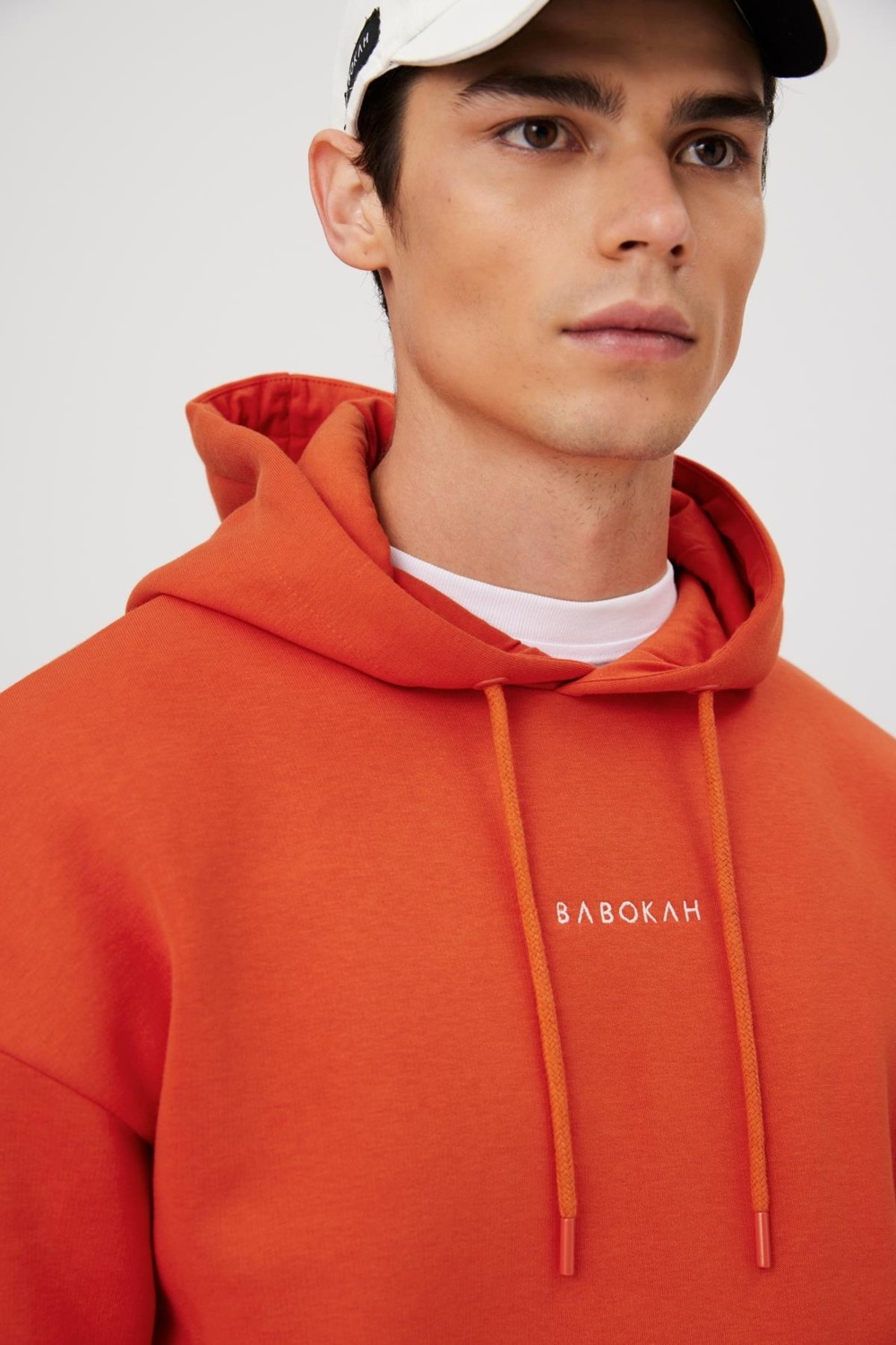 Babokah Nakışlı Kapüşonlu Sweatshirt görsel 3