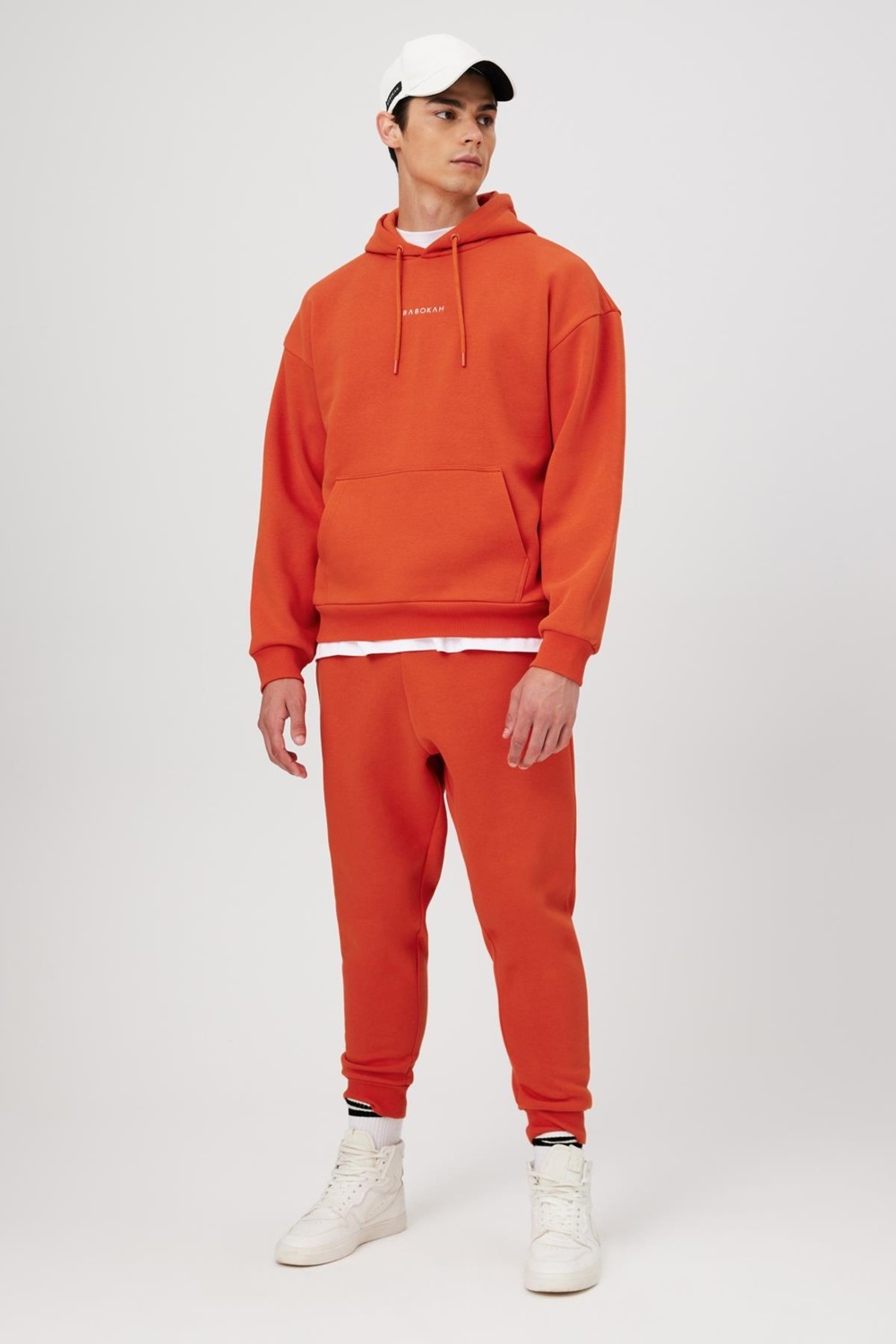 Babokah Nakışlı Kapüşonlu Sweatshirt görsel 4