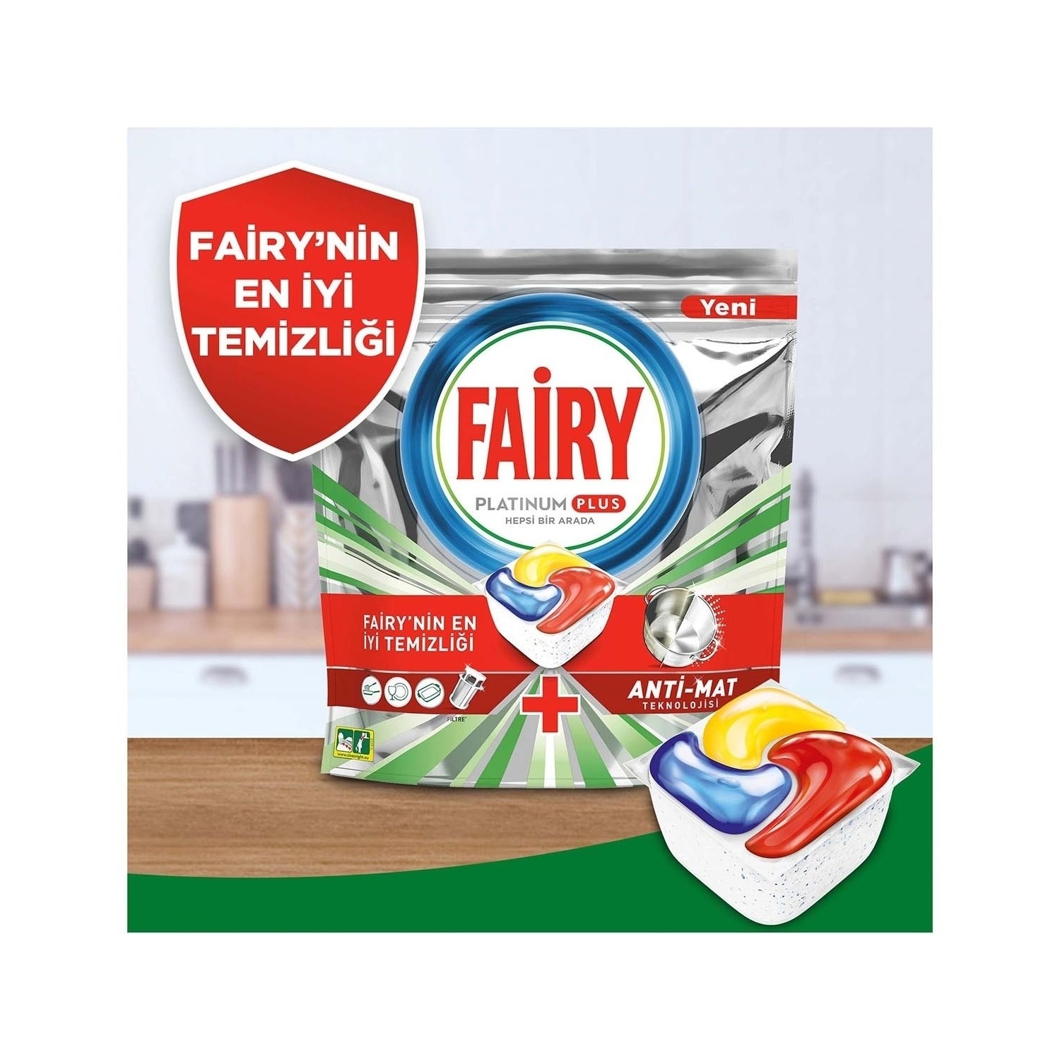 Fairy Platinum Plus Bulaşık Makinesi 75'li Kapsül + Fairy Fiyatı