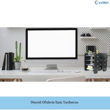 Evene Dosya Düzenleyici Masa Üstü Organizer Ahşap Evrak Raflı Model 1