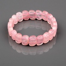 Maranki Pembe Kuvars Bileklik Model 3