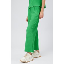 Babokah Crop Culotte Dökümlü Pantolon