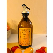 Saccura Dekor Yağdanlık Amber Cam Yağdanlık Seti 300 ml 3'lü