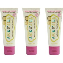 Jack N' Jill Jack N Jill Doğal Orman Meyveli Diş Macunu 50 gr x 3 Adet