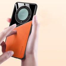 Qichengda Honor X9A Manyetik Emme Dikiş Deri Deseni Cep Telefonu Kılıfları (Yurt Dışından)