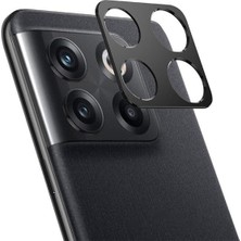 Microcase Oneplus Ace Pro / 11T Kamera Lens Koruma Halkası - Kapalı Tasarım Siyah AL3401