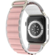 Kyver Apple Watch Seri 10/9/8/7/6/se/5/4/3 Alpne Loop Kordon 46/45/44/42MM ve 41/40/38MM Uyumlu