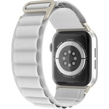 Kyver Apple Watch Seri 9/8/7/6/se/5/4/3 Alpne Loop Kordon 45/44/42MM ve 41/40/38MM Uyumlu