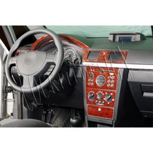 meriç cockpit design Meriç® Opel Meriva Ön Torpido Kaplama Maun 17 Parça 2003-2007