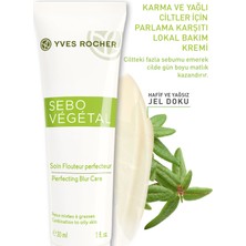 Sebo Vegetal - Ultra Hafif Dokulu, Anında Matlık Sağlayan, Parlama Karşıtı Lokal Bakım- 30 ml