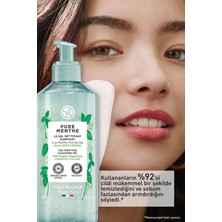Yves Rocher Karma ve Yağlı Ciltler için Pure Menthe Prebiyotik Yüz Yıkama Jeli-390 ml