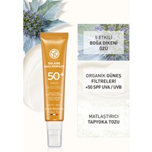 Yves Rocher SPF 50+ Yüksek Korumalı Parlama ve Leke Karşıtı Yüz Güneş Kremi/Solaire Peau Parfaite-40 ml