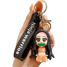 Modaroma Demon Slayer Nezuko Kamado Figür Anahtarlık