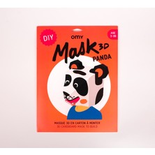 Omy Karton 3D Maske Panda