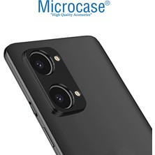 Microcase Oneplus Nord 2t Kamera Lens Koruma Halkası - Kapalı Tasarım Siyah AL3401