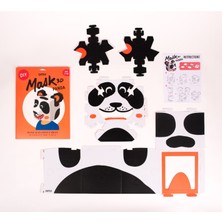 Omy Karton 3D Maske Panda