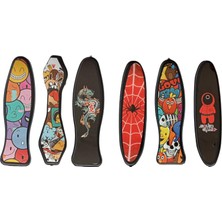 6 Adet Parmak Kaykay Seti Farklı Resimler 008H