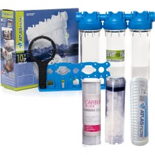 Sulook Atlas 10''italyan 3 Lü Kuyu Suyu ve Bina Daire Girişi 3/4 Filtre