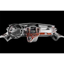 meriç cockpit design Meriç® Opel Vivaro-Traffic Ön Torpido Kaplama Maun 19 Parça 2015 ve Sonrası