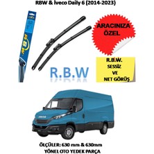 Rbw  Iveco Daily 6  (2014-2023)  Aracınız Için Özel Muz Tip Silecek Takımı