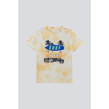 Babokah (Kids Boy) Batikli Baskılı Kısa Kol T-Shırt