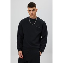 Babokah Oversıze Fıt Babokah Nakışlı Sweatshirt