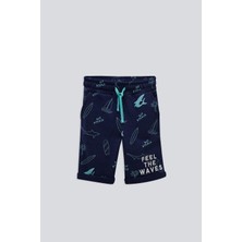 Babokah (Kids Boy) Baskılı Nakışlı Şort