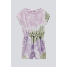 Babokah (Kids Girl) Batik Nakışlı Tulum