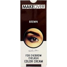 Makeover Magic Kaş Kirpik Boyası-Kahverengi
