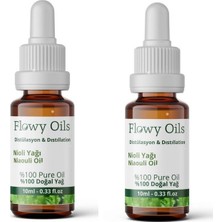 Flowy Oils Nioli Yağı 2X10 ml Saf Sertifikalı %100 Doğal Bitkisel Uçucu Yağ Niaouli Essential Oil