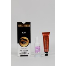 Makeover Black Kaş Kirpik Boyası Siyah 15 ml