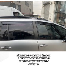 Caraks Citroen C4 Grand Picasso 7 Koltuk Araca Uyumlu Mügen Cam Rüzgarlığı 2007-2012 Arası 4 Lü Set-Caraks