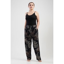 Vienetta Kadın Vıscon Büyük Beden Tek Alt Pijama
