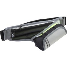 Bottle Waist Pouch Matara Hazneli Unisex Bel Çantası Gri