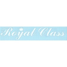 BS.Elektronik Royal Class Sticker - Beyaz Sticker