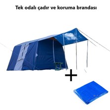 Zeycamping Tek Odalı 11M2 Kamp Orman Cadırı ve Koruma Brandası