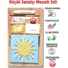 Zen Mozaik Çocuk Mozaik Seti-Dikkat ve El Becerisi Geliştirici Sanatsal Eğitici Oyuncak Unicorn/pony