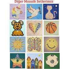 Zen Mozaik Çocuk Mozaik Seti-Dikkat ve El Becerisi Geliştirici Sanatsal Eğitici Oyuncak - Kelebek