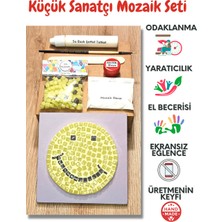 Zen Mozaik Çocuk Mozaik Seti-Dikkat ve El Becerisi Geliştirici Sanatsal Eğitici Oyuncak - Gülen Yüz