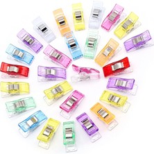 Hapşuruk Dikiş Nakış Kumaş Kağıt Sıkıştırma Mandalı (Kumaşlarınızı Rahatça Sıkıştırın)