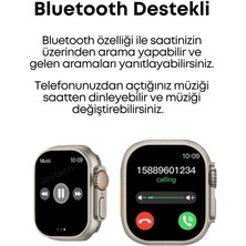 Ahanda Buldum Watch 8 T800 Ultra Akıllı Saat Ios Andorid Destekli Arama Özeliği Sensörlü LCD Ekran 3 Tuş 2023T800S