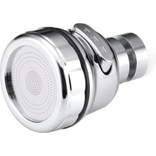 Noyiska Tasarruflu Başlık Ayarlanabilir Musluk Ucu 3 Fonksiyonlu Batarya Lavabo Başlığı 360 Derece Döner