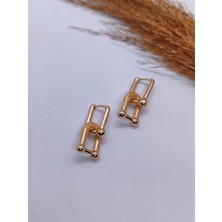 Sapphire Store Rose Gold Renk Tfny Küpe