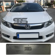 STS Oto Aksesuar Honda Civic  Fb7 Vtec 2 Özel Plaka Altlığı Plastik