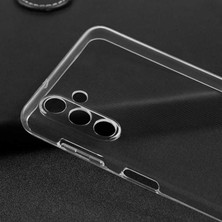 Case 4U Samsung Galaxy A13 5G Uyumlu Kılıf Kamera Korumalı Şeffaf Lüx Süper Yumuşak 0.3mm Ince Slim Silikon Şeffaf