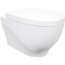 Creavit MA321 Mare Rim-Off Kanalsız Asma Klozet ve Kapak