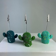 Oasis Decoration Yeşil Tonları Kaktüs Splash 3'lü Not Tutucu Set
