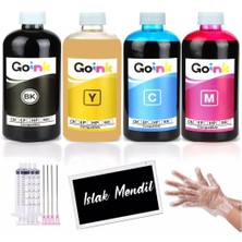 Goink Hp Officejet Pro 7720 Pigment Mürekkep 500 ml 4 Renk (Muadil)