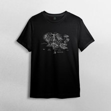 Pixxa Yüzüklerin Efendisi / Lord Of The Rings %100 Pamuklu Bisiklet Yaka T-Shirt Model - 6