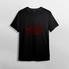 Pixxa Dragon - Ejderha %100 Pamuklu Bisiklet Yaka T-Shirt Model - 4